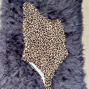 cheetah print one piece